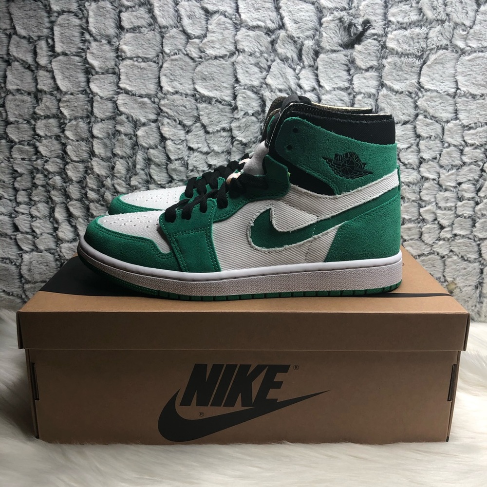 Jordan 1 zoom “stadium green”